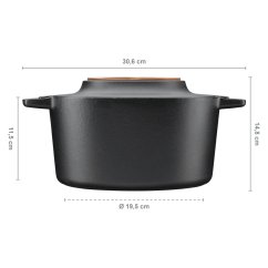 Litinový hrnec Fiskars Norden 4,0 l