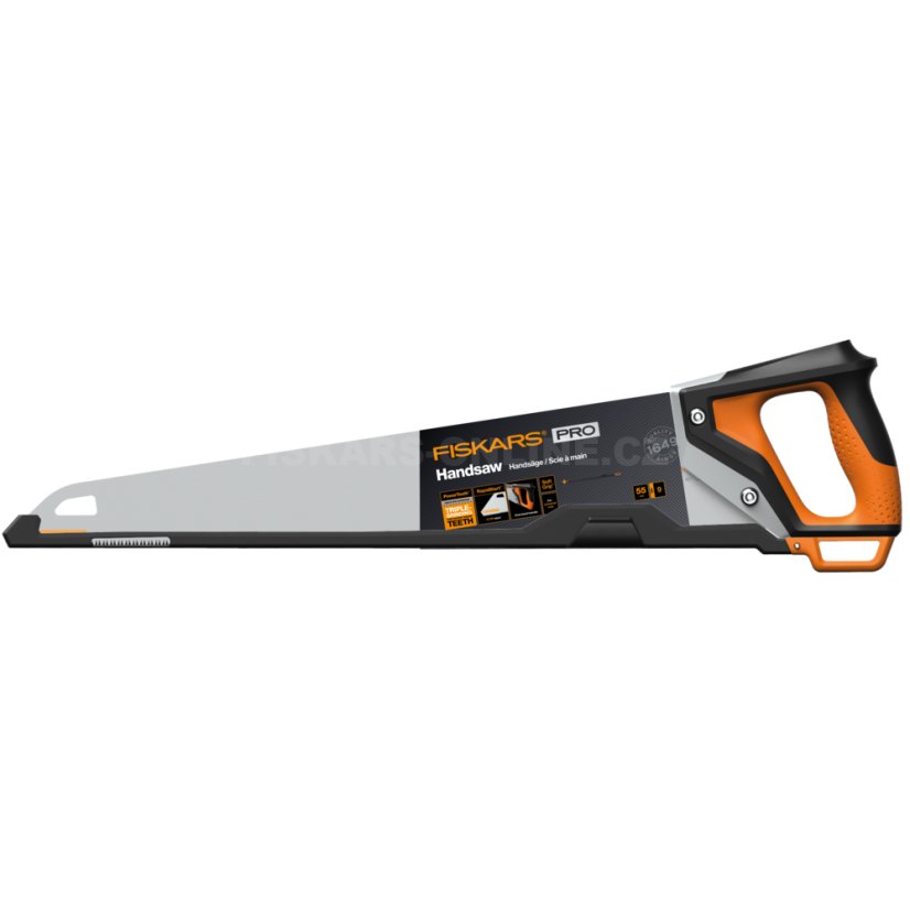 Ruční pila Fiskars PowerTooth 550mm, 9 zubů/palec
