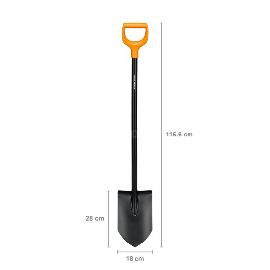 Špičatý rýč Fiskars Solid