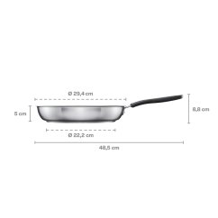 Panvica na vyprážanie Fiskars Functional Form 28 cm