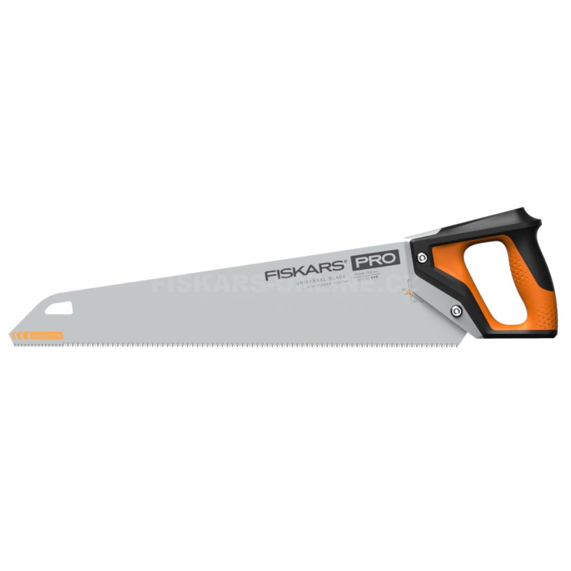 Ruční pila Fiskars PowerTooth 500mm, 9 zubů/palec