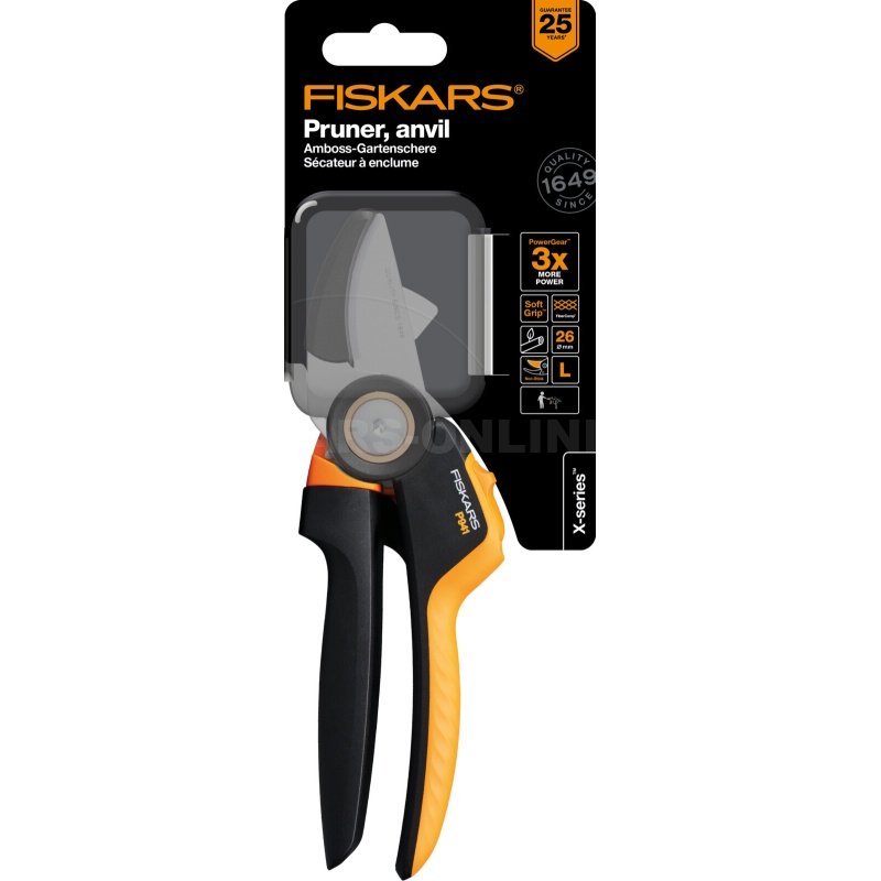Jednočepelové zahradní nůžky Fiskars X-series P941