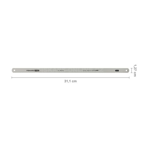 List Fiskars 1062941 pre pílu na kov 300 mm / 24 zubov