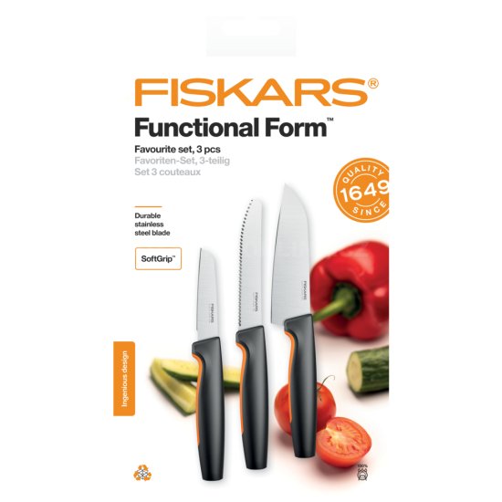 Súprava 3 nožov Fiskars Functional Form 1057556