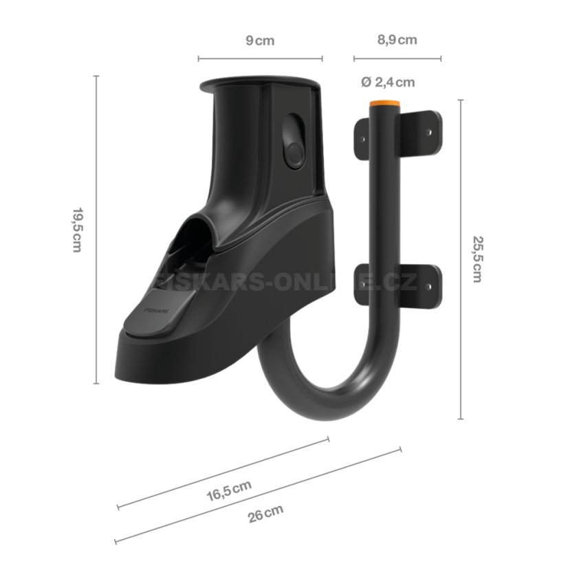 Držák na stěnu pro buben Fiskars XL