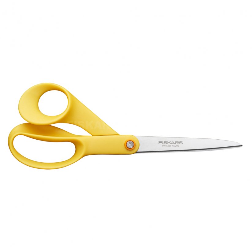 Univerzální nůžky Fiskars 21 cm žluté