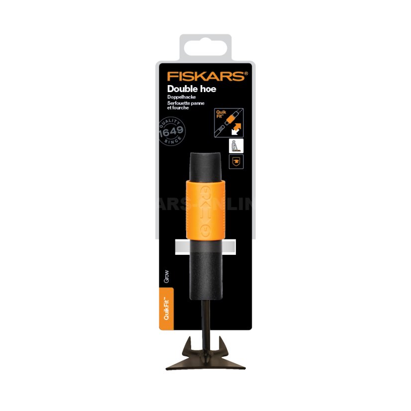 Dvoustranná motyčka Fiskars QuikFit