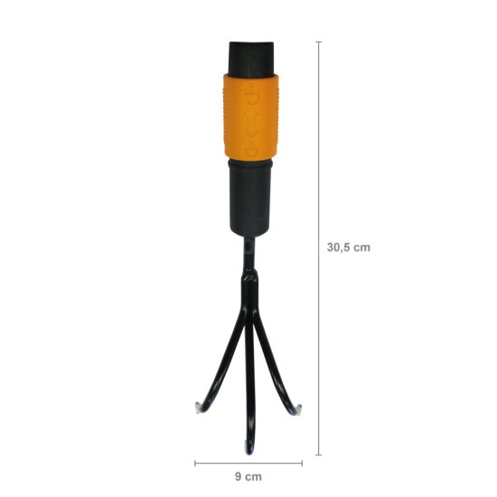 Zahnutý malý kultivátor Fiskars QuikFit
