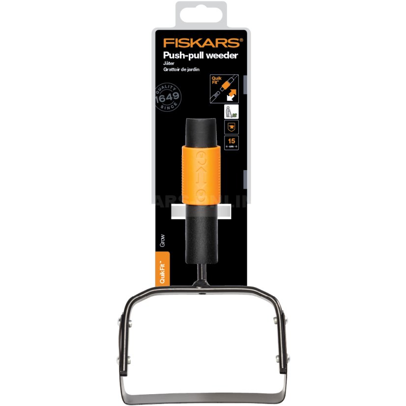 Škrabka na plevel Fiskars QuikFit