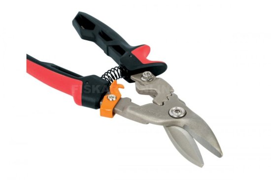 Prevodové nožnice na plech Fiskars PowerGear ľavé