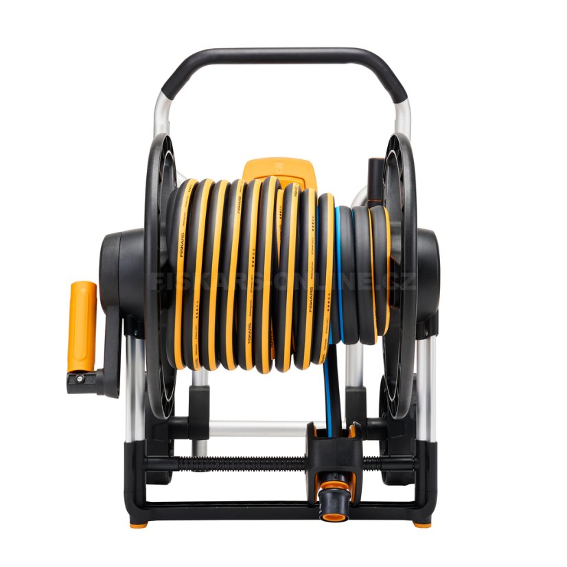 Zavlažovací buben Fiskars Waterwheel XL manuální s kolečky