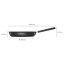 Panvica Fiskars Hard Face 24 cm