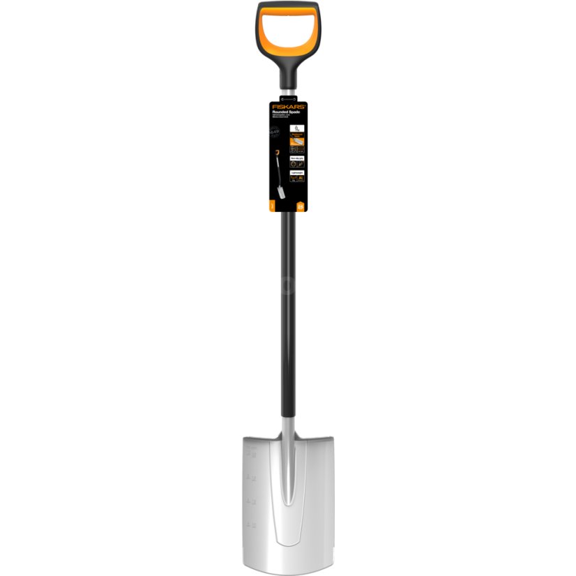 Rýč Fiskars Xact rovný, velký