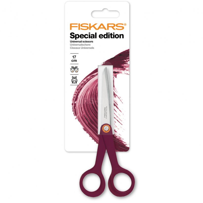 Kancelářské nůžky Fiskars purpurové