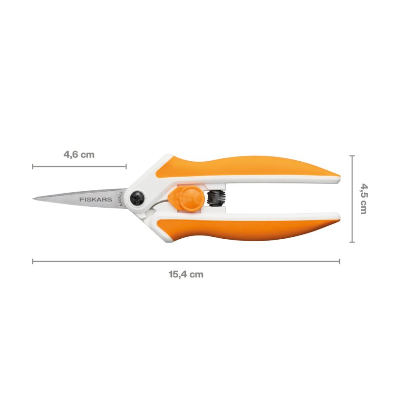 Pružinové nůžky na nitě Fiskars Premier EasyAction