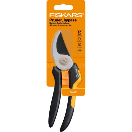 Dvoučepelové zahradní nůžky Fiskars Solid P321