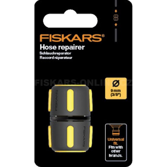 Spojka dvoch hadíc Fiskars Comfort 9 mm (3/8")