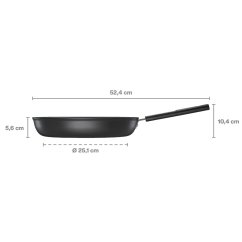 Pánev Fiskars Hard Face 30 cm