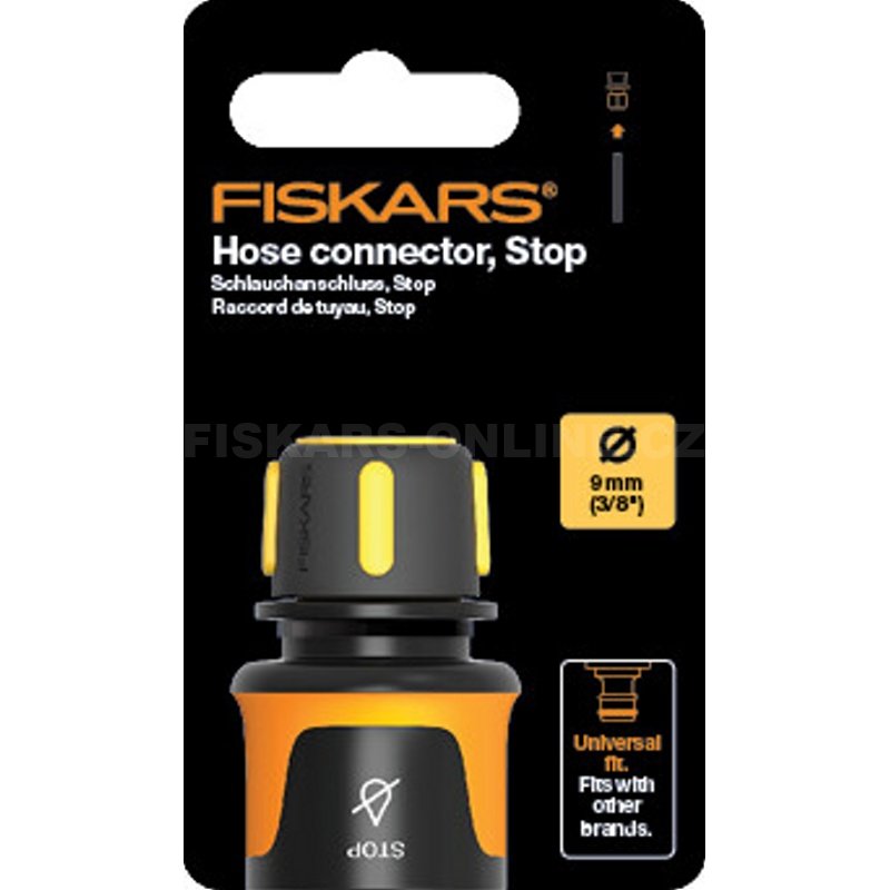 Rychlospojka Fiskars Comfort STOP 9mm (3/8”)