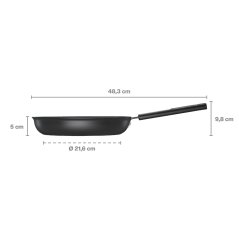 Panvica Fiskars Hard Face 26 cm