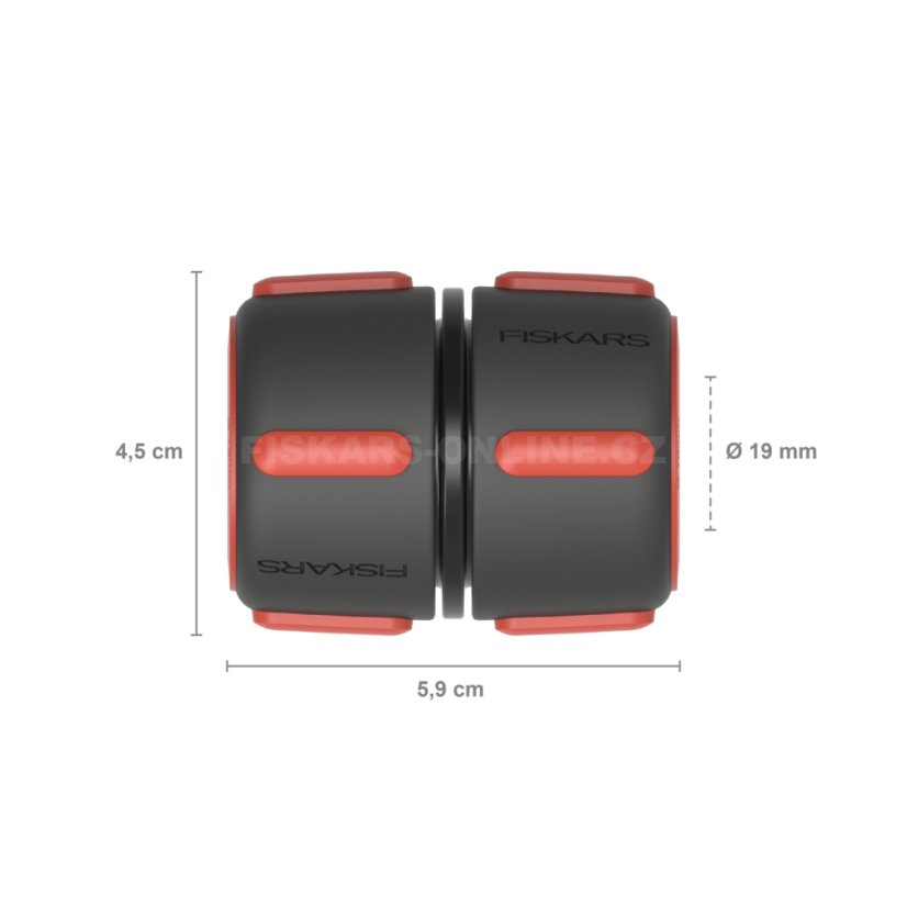 Spojka dvou hadic Fiskars Comfort 19mm (3/4”)