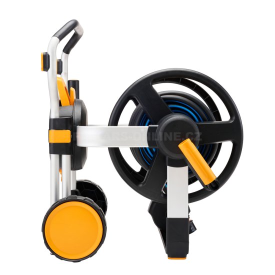 Zavlažovací bubon Fiskars Waterwheel XL manuálny s kolieskami