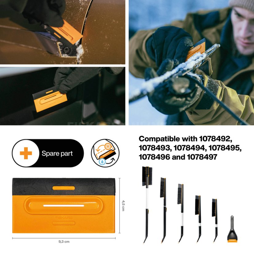 Pracovní část škrabky na led Fiskars 1078610