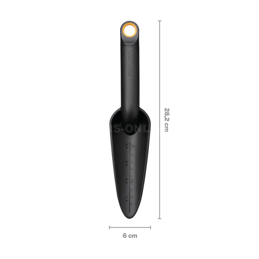 Přesazovací lopatka Fiskars černá
