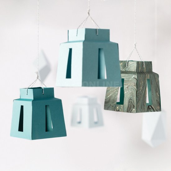 3D šablóna Fiskars lampáš