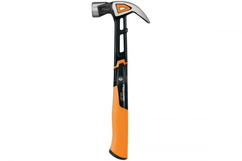 Tesařské kladivo Fiskars (L), zahnuté čelisti