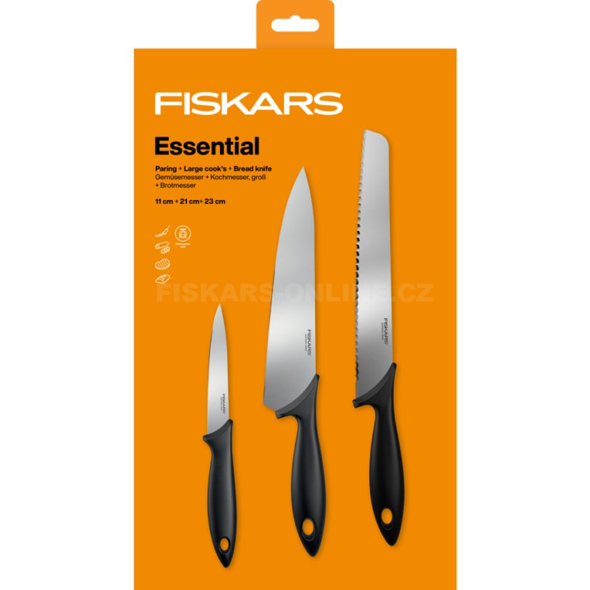 Startovací sada nožů Fiskars Essential