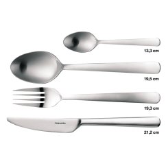Matná súprava príborov Fiskars 24 ks