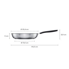 Panvica na smaženie Fiskars Functional Form 24 cm