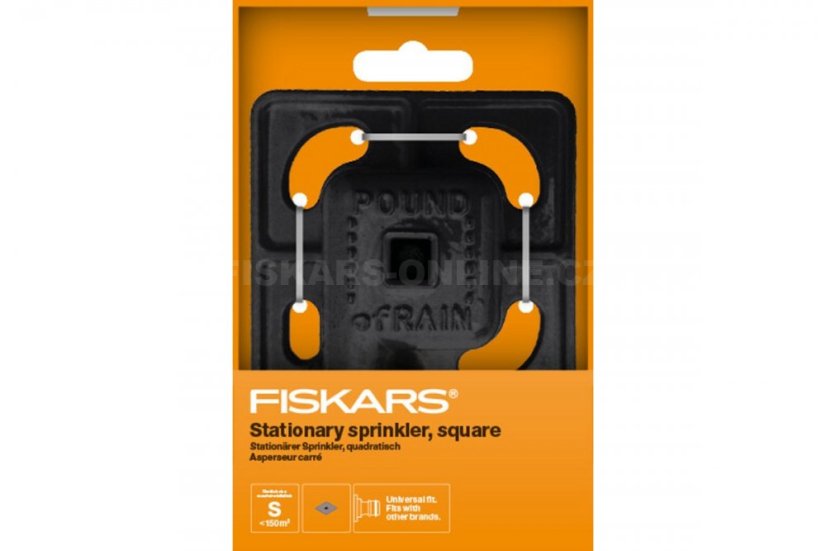 Stacionární čtvercový zavlažovač Fiskars