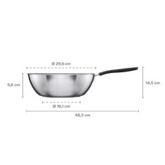Wok pánev Fiskars Functional Form 28 cm