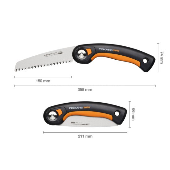 Set štípací sekera Fiskars X32 + skládací pila