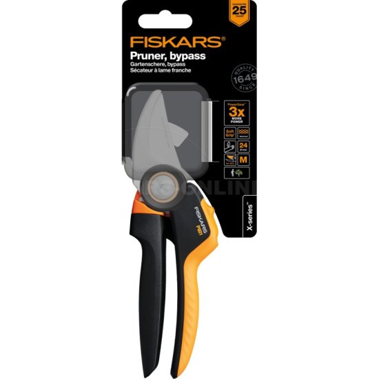 Dvoučepelové zahradní nůžky Fiskars X-series P921 (M)