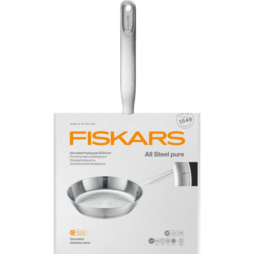 Pánev Fiskars All Steel Pure 24 cm
