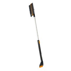 Teleskopická škrabka s otočným smetáčkem Fiskars X-series™