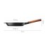 Grilovací litinová pánev Fiskars Norden 26 cm