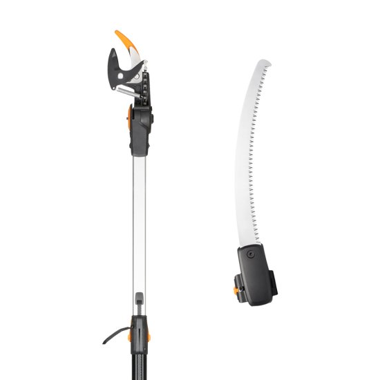 Set teleskopické nůžky na větve Fiskars UPX86 s pilkou