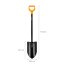 Špicatý rýľ Fiskars Solid™ čepeľ XL 1067516