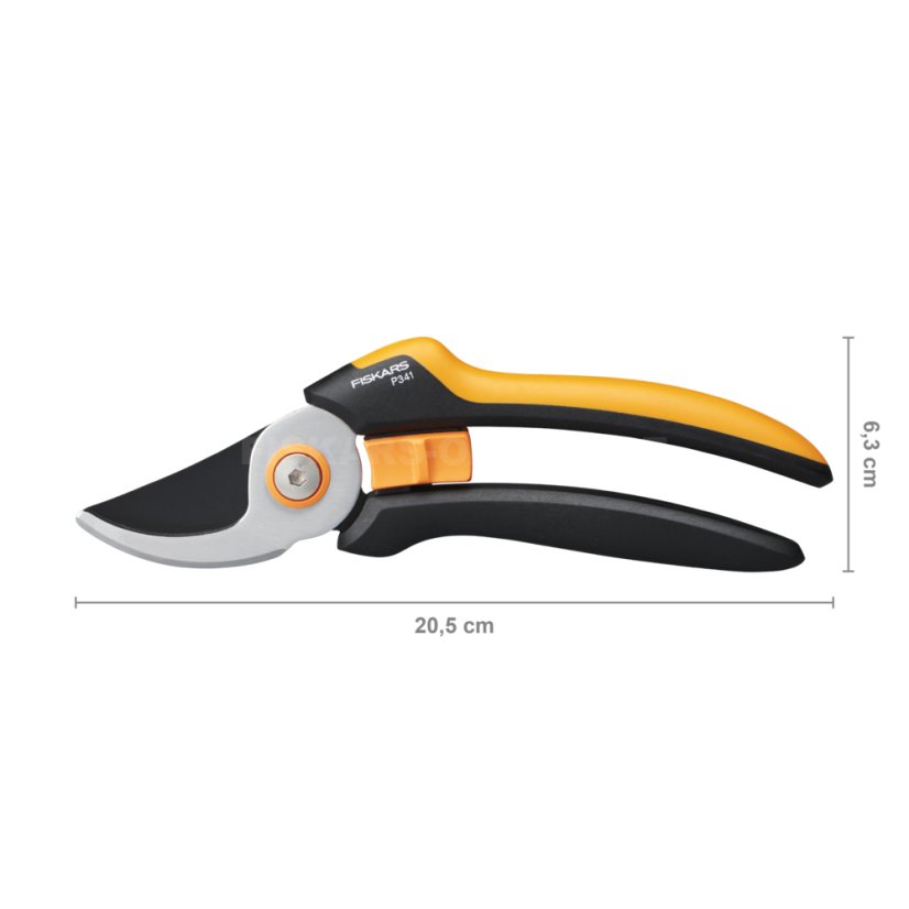 Dvoučepelové zahradní nůžky Fiskars Solid P341
