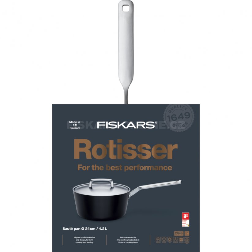 Rendlík Fiskars Rotisser s poklicí 4,2 l
