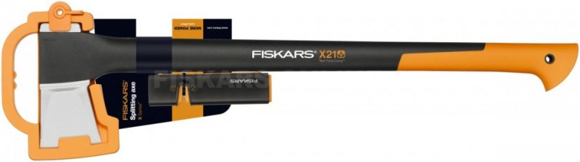 Štípací sekera Fiskars X21 + ostřič Xsharp