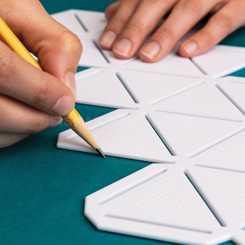 3D šablona Fiskars geoda