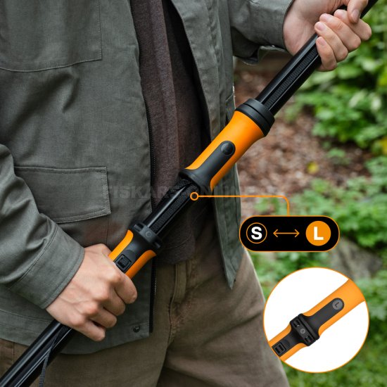 Teleskopické zahradní nůžky Fiskars DualAction UPX96