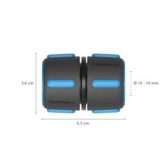 Spojka dvou hadic Fiskars Comfort 13-15mm (1/2-5/8”)