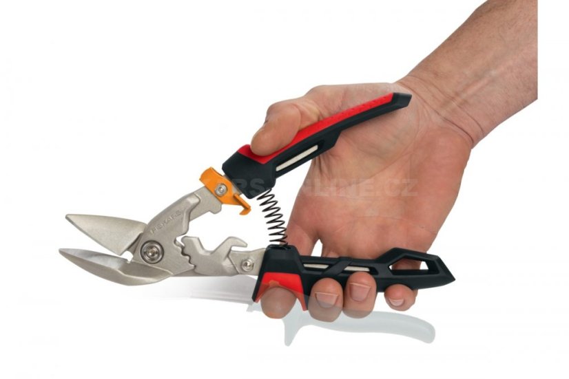 Převodové nůžky na plech PowerGear, offsetové levé