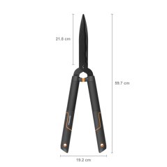Nůžky na živý plot Fiskars, vlnité ostří HS22